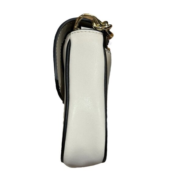 Marc Jacobs Purse The J Marc Shoulder Crossbody Bag Black Beige Cream Gold OS - Picture 6 of 16